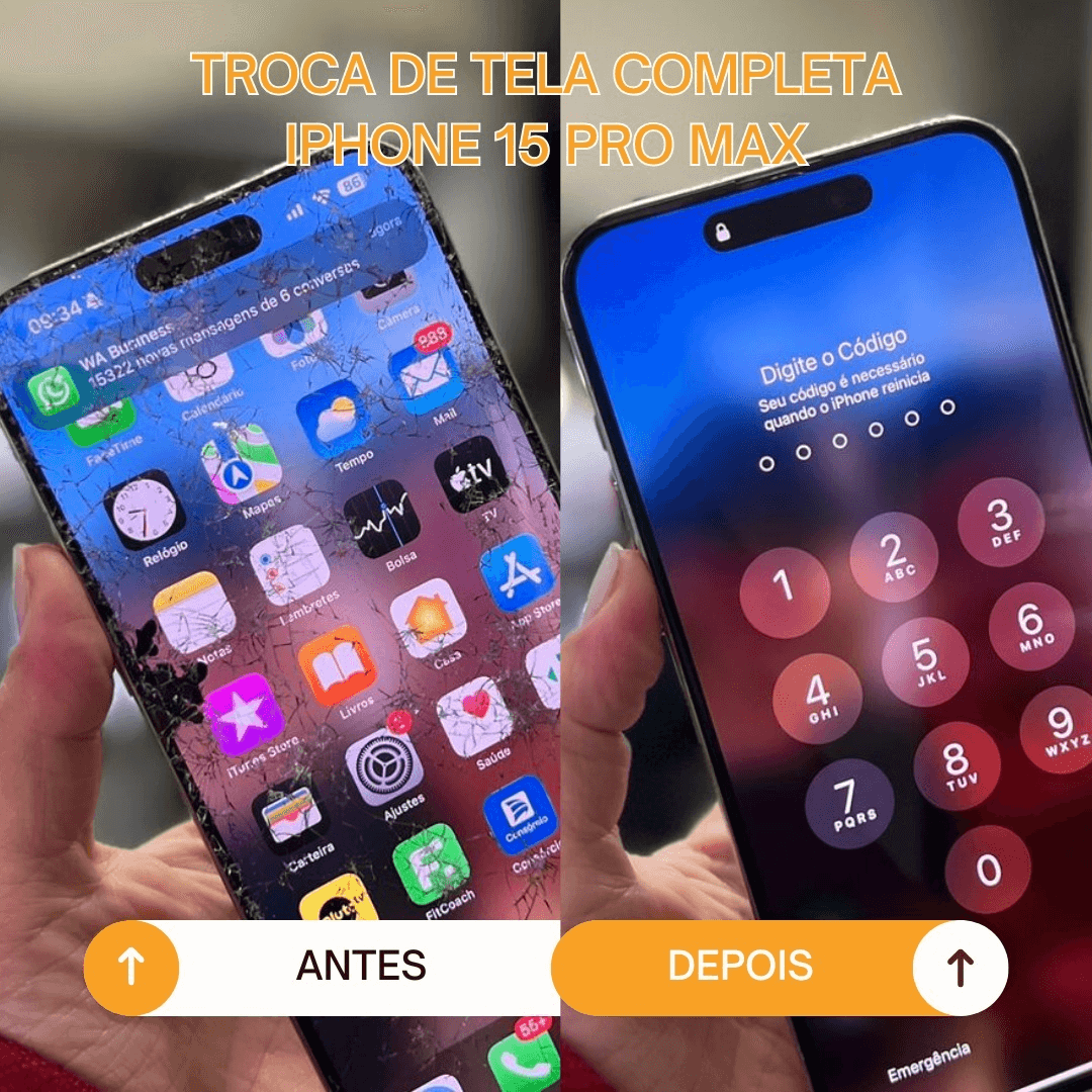 Peças de smartphone para reparo